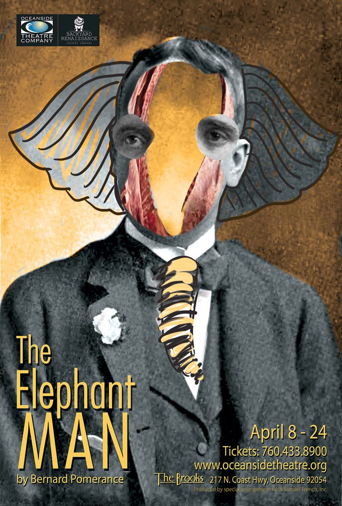 Poster from Bernard Pomerance's The Elephant Man