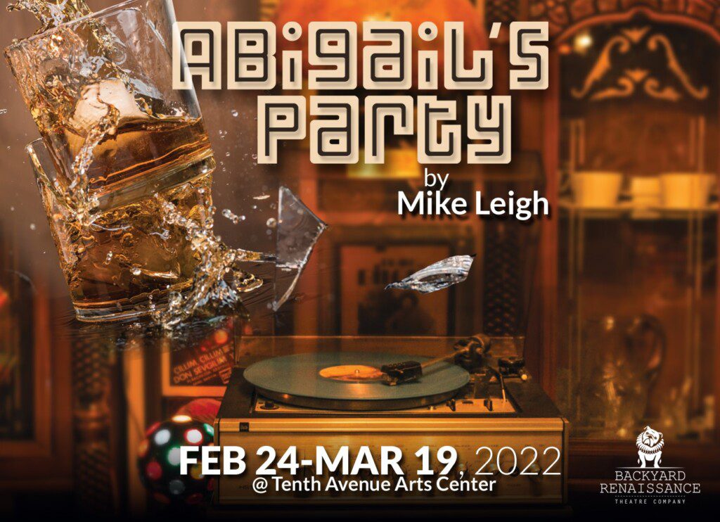 Poster from Mike Leigh's Abigail's Party