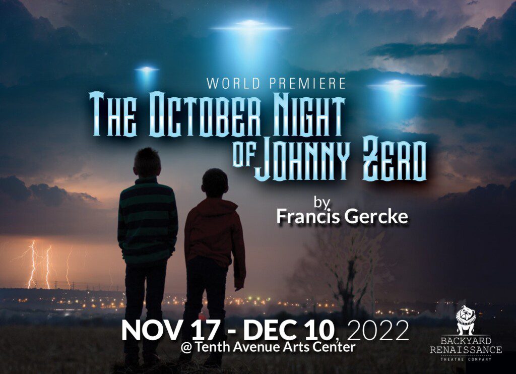 Poster by Francis Gerckes The October Night of Jonny Zero