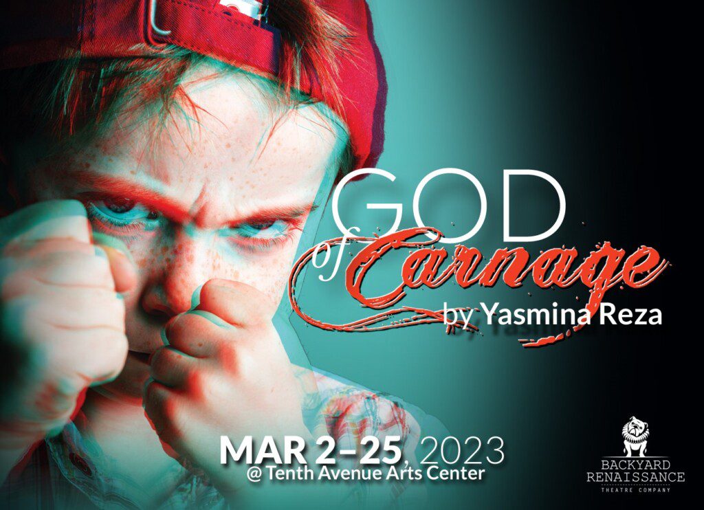 God Of Carnage by Yasmina Reza poster